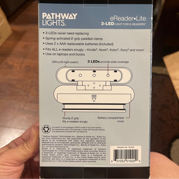 eReader Lite 3-LED LIGHT FOR E-READERS - Picture 4 of 7